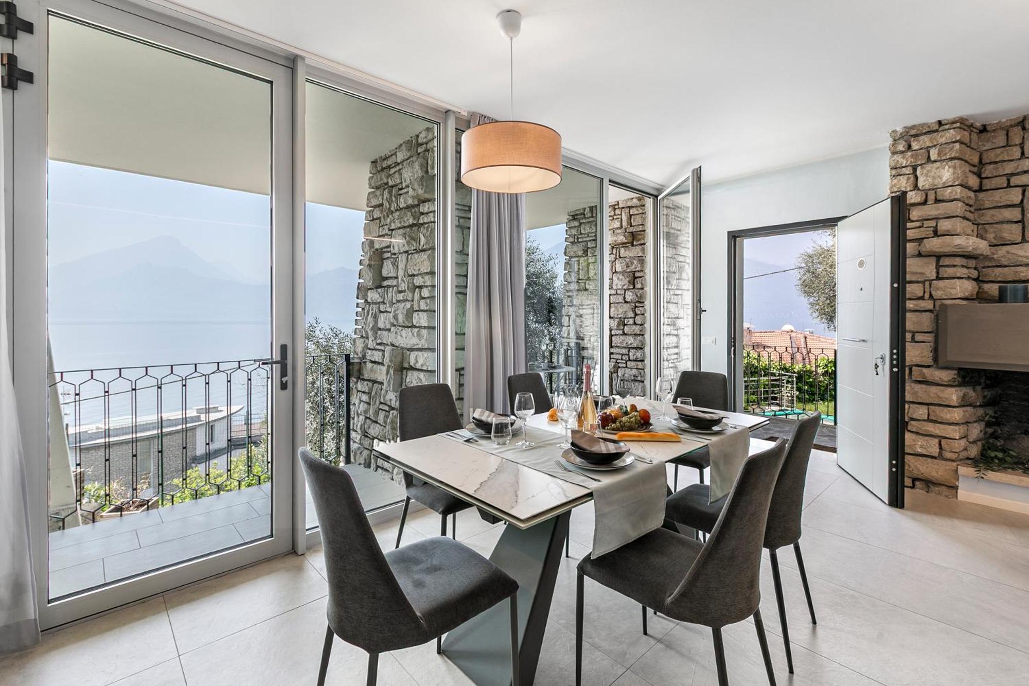 ברנצונה סול גארדה Villa Mercurio מראה חיצוני תמונה