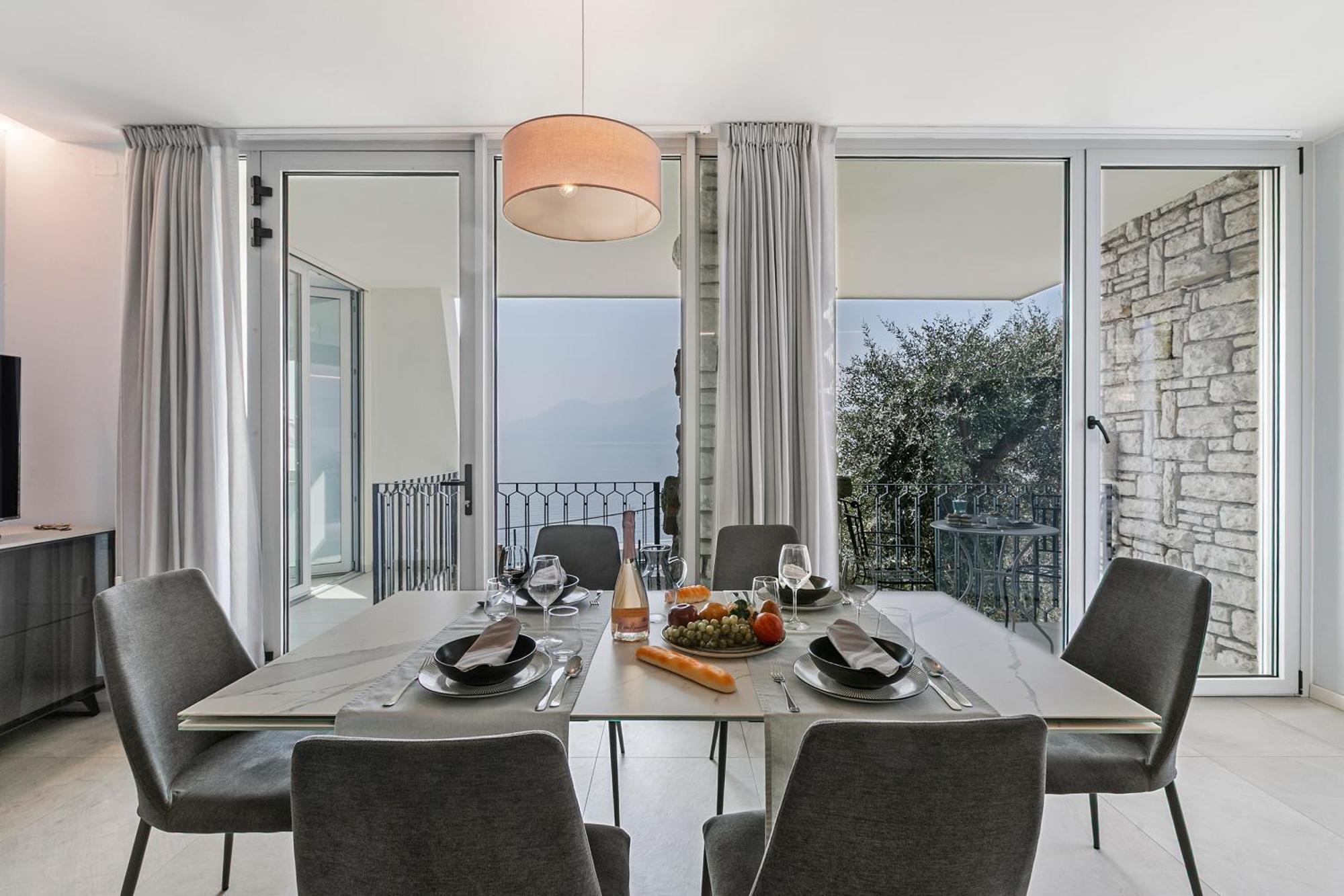ברנצונה סול גארדה Villa Mercurio מראה חיצוני תמונה