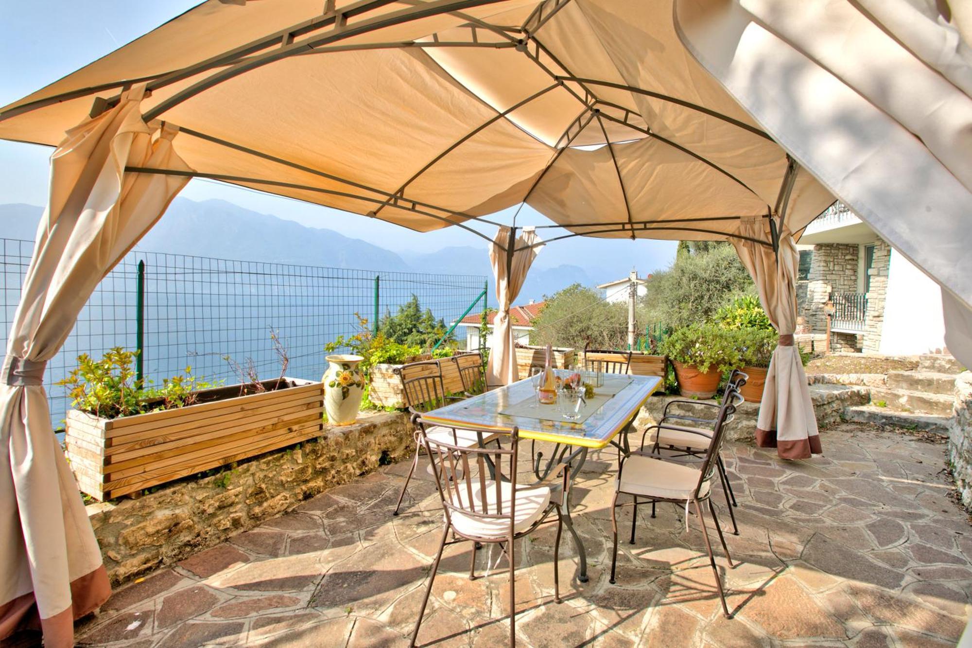 ברנצונה סול גארדה Villa Mercurio מראה חיצוני תמונה